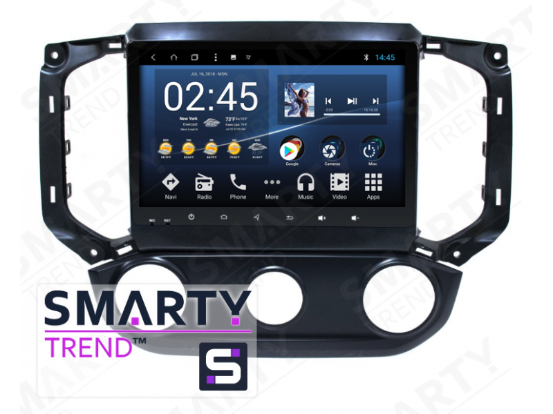 Chevrolet S10 TrailBlazer 2016 Manual Autoradio Android Con Navigazione  Integrata Unità di Testa