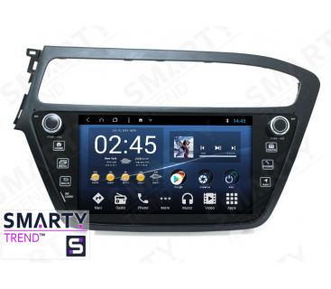 Hyundai i20 Europe Autoradio Android Con Navigazione Integrata Unità di Testa - Ultra-Premium Serie
