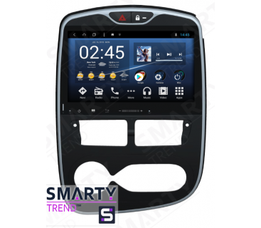 Renault Clio 2012-2018 Manual Autoradio Android Con Navigazione Integrata Unità di Testa - Ultra-Premium Serie
