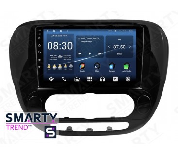 KIA Soul 2014 (Auto Air-Conditioner version) Autoradio Android Con Navigazione Integrata Unità di Testa - Ultra-Premium Serie