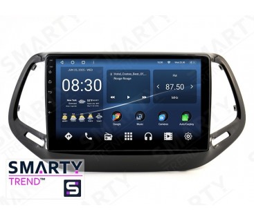 Jeep Compass 2017 Autoradio Android Con Navigazione Integrata Unità di Testa - Premium Serie
