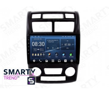 KIA Sportage 2004-2010 (Auto Air-Conditioner version) Autoradio Android Con Navigazione Integrata Unità di Testa - Premium Serie