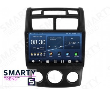 KIA Sportage 2004-2010 (Manual Air-Conditioner version) Autoradio Android Con Navigazione Integrata Unità di Testa - Premium
