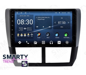Subaru Forester 2008-2012 Autoradio Android Con Navigazione Integrata Unità di Testa - Premium Serie