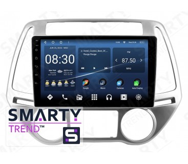 Hyundai i20 PB (2012-2014) (Auto/manual AC) Autoradio Android Con Navigazione Integrata Unità di Testa - Ultra-Premium Serie