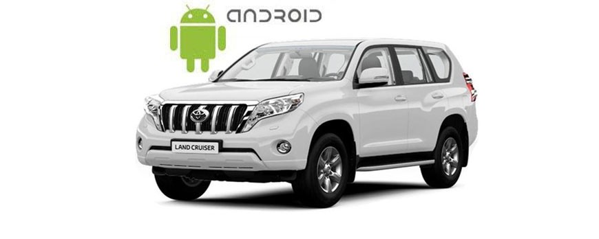 Toyota Land Cruiser Prado 150 Android Autoradio Con Navigazione Incorporata Unità di Testa - SMARTY Trend