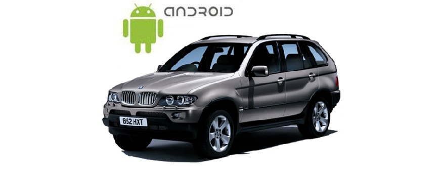 BMW X5 Series Android Autoradio Con Navigazione Incorporata Unità di Testa - SMARTY Trend