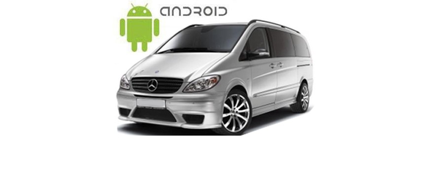 Mercedes-Benz Vito Android Autoradio Con Navigazione Incorporata Unità di Testa - SMARTY Trend