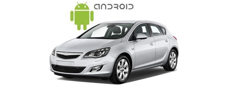 Opel Astra J Android Autoradio Con Navigazione Incorporata Unità di Testa - SMARTY Trend