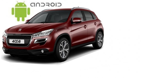 Peugeot 4008 Android Autoradio Con Navigazione Incorporata Unità di Testa - SMARTY Trend