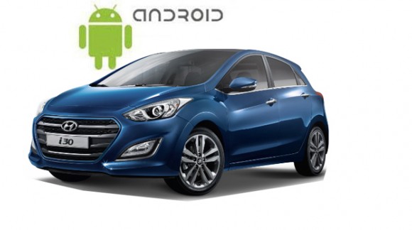 Hyundai i30 Android Autoradio Con Navigazione Incorporata Unità di Testa - SMARTY Trend