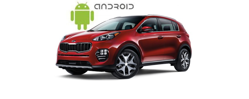 Kia Sportage 2016 + Android Autoradio Con Navigazione Incorporata Unità di Testa - SMARTY Trend