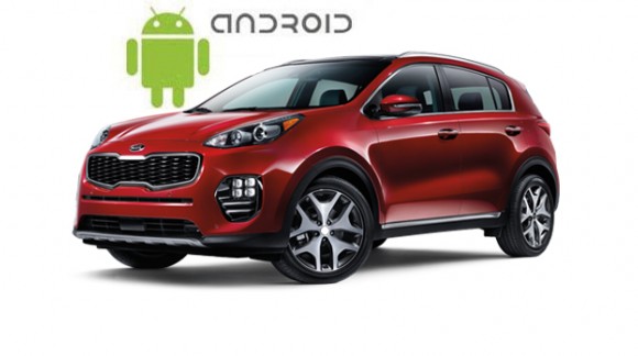 Kia Sportage 2016 + Android Autoradio Con Navigazione Incorporata Unità di Testa - SMARTY Trend