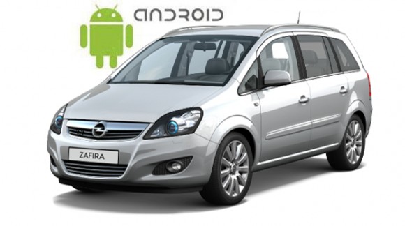 Opel Zafira Android Autoradio Con Navigazione Incorporata Unità di Testa - SMARTY Trend