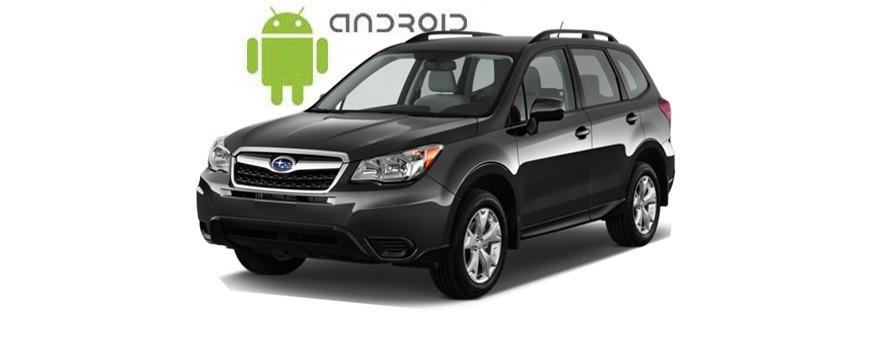 Subaru Forester Android Autoradio Con Navigazione Incorporata Unità di Testa - SMARTY Trend