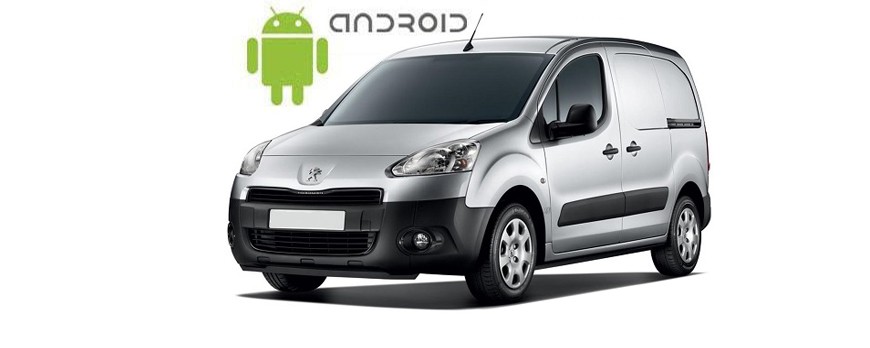 Peugeot Partner Android Autoradio Con Navigazione Incorporata Unità di Testa - SMARTY Trend