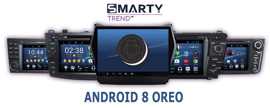 Le novità dell'estate 2018 - Unità di Testa SMARTY Trend su Android 8.1 Oreo.