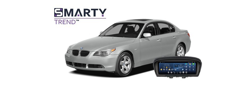 BMW 5 Series (E60) Android Autoradio Con GPS Integrato Unità di Testa - SMARTY Trend.
