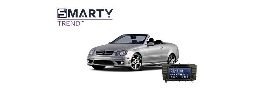 Mercedes-Benz CLK-CLASS (W209) Android Autoradio Con GPS Integrato Unità di Testa - SMARTY Trend.