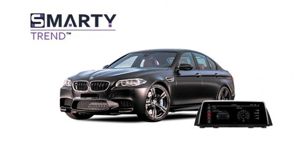 BMW 5 SERIES F10 2012 Android Autoradio Con GPS Integrato Unità di Testa - SMARTY Trend.