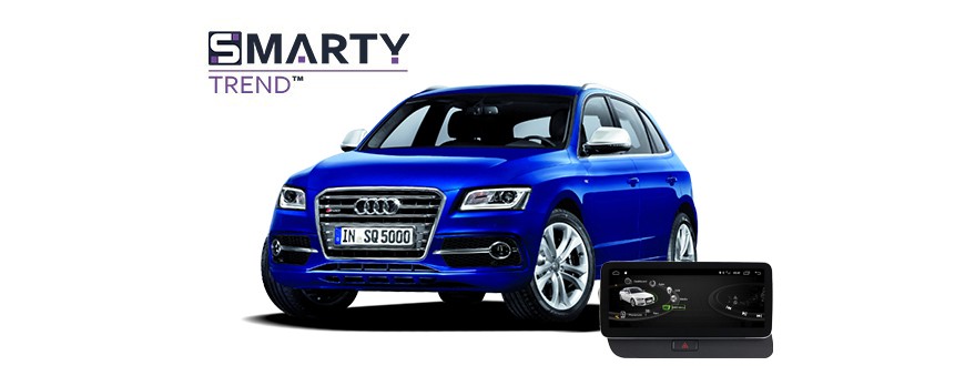Audi Q5 2013 Android Autoradio Con GPS Integrato Unità di Testa - SMARTY Trend.