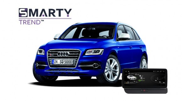 Audi Q5 2013 Android Autoradio Con GPS Integrato Unità di Testa - SMARTY Trend.