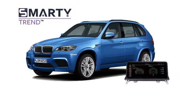 BMW X5 e70 2010 Android Autoradio Con GPS Integrato Unità di Testa - SMARTY Trend.