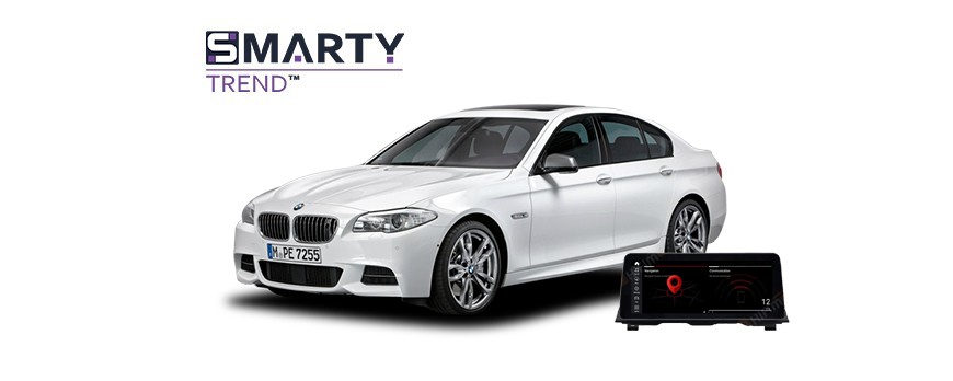 BMW 5 Series F10 2013 Android Autoradio Con GPS Integrato Unità di Testa - SMARTY Trend.