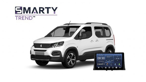 Peugeot Rifter 2020 Android Autoradio Con GPS Integrato Unità di Testa - SMARTY Trend.