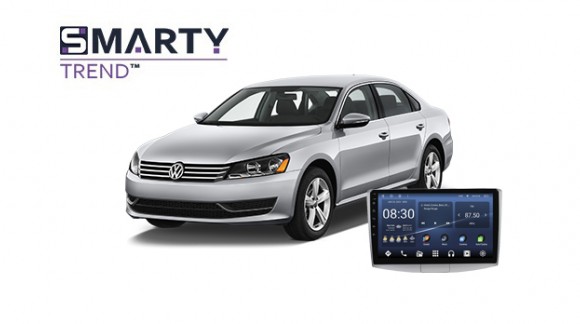 Volkswagen Passat 2013 Android Autoradio Con GPS Integrato Unità di Testa - SMARTY Trend.
