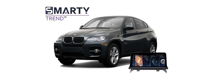  BMW X6 2012 Android Autoradio Con GPS Integrato Unità di Testa - SMARTY Trend.