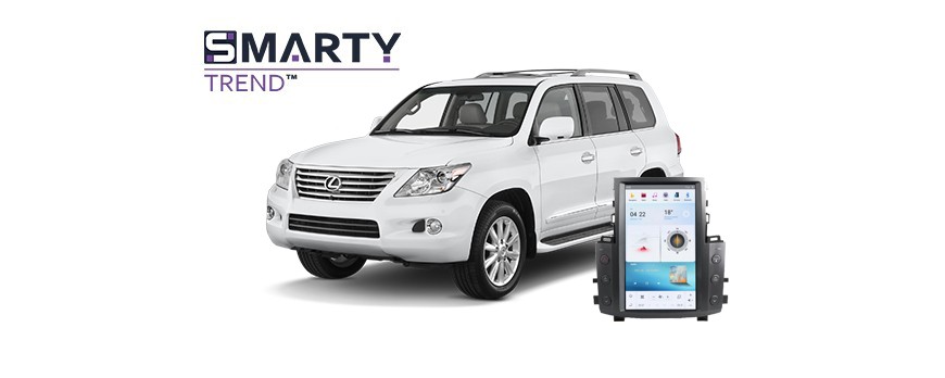 Lexus LX570 2011 Android Autoradio Con GPS Integrato Unità di Testa - SMARTY Trend.