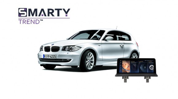 BMW 1 Series E81 2009 - Android Autoradio Con GPS Integrato Unità di Testa - SMARTY Trend.