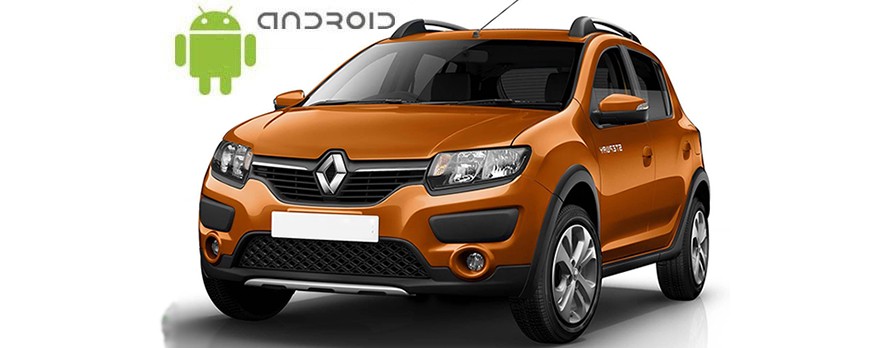 Renault Sandero Stepway II 2014-2016 Android Autoradio Con Navigazione Incorporata Unità di Testa - SMARTY Trend